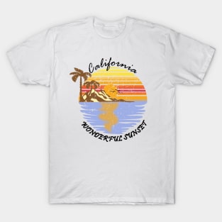 California sunset T-Shirt